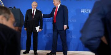 European military stocks fall as Ukraine peace hopes rise