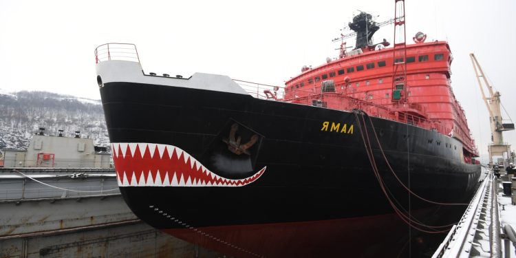 World’s first female nuclear icebreaker captain takes command