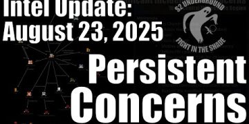 Intel Update – August 30 – Persistent Concerns