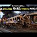 NATO Military Train Full of GBU-39 Precision-Guided Glide Bombs for F-16 Fighters was BLOWN to BITS