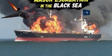 RUSSIA Sank a 170-Meter-Long NATO Drone Carrier with the Help of The Mysterious ‘GARPIYA-A1’ UAVs