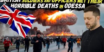 A Mushroom Cloud arose over ODESA, after RUSSIA attacked the ‘Recreation Center’ full of UK Soldiers