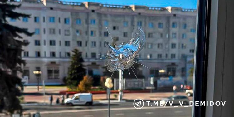 Ukrainian drone injures two near Russian city council – officials (PHOTOS)