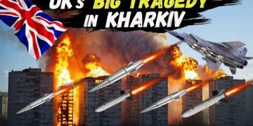 RUSSIA has BLOWN to BITS Kharkiv Pharmaceutical Academy along with British Senior Military Advisers