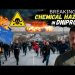 The ‘CHEMICAL HAZARD’ was announced in DNIPRO after Russia Wiped Out a Classified NATO Facility