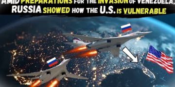Russia’s Tu-160 Bombers, Armed with Nuclear Missiles, approached FLORIDA and Paralyzed U.S. Fighters