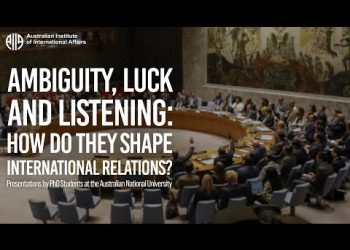 Ambiguity, luck and listening: How do they shape international relations?