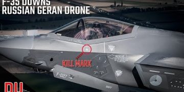 How F-35A thwarted Russian Geran drone attack against NATO ?