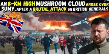 Russian ‘ZIRCON’ missile wiped out a 50-meter Underground Bunker with UK and Ukrainian Generals