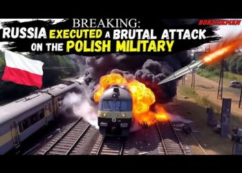 POLAND’s Military Train with Polish Officers and Dozens of ‘ABRAMS’ Tanks on Board was Blown to BITS