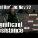 Intel Update – November 22 – Significant Resistance