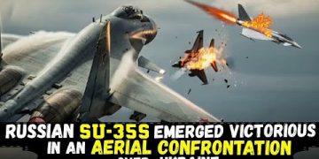 Su-35S inflicted a Crushing Defeat on the US F-16 and French Mirage Fighters in an Aerial Standoff