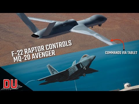 Why F-22 Raptor controlling MQ‑20 Avenger is a significant development ?