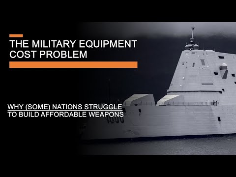 The Military Equipment Cost Problem – Why (some) Nations Struggle to Build Affordable Weapons