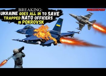 UKRAINE, using F-16 Fighters, Failed another Desperate Attempt to save Encircled NATO Officers