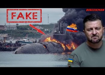 The WEST in RAGE: Ukraine’s claims about the destroyed RUSSIAN Submarine were DEBUNKED as FALSE