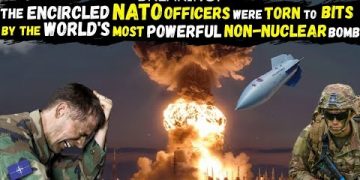 An Earthquake occurred in MIRNOGRAD, after Russia used FAB-5000 against the Encircled NATO officers