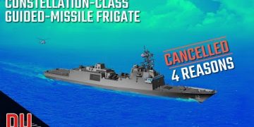 Why has the US Navy cancelled constellation-class guided-missile frigate program ?