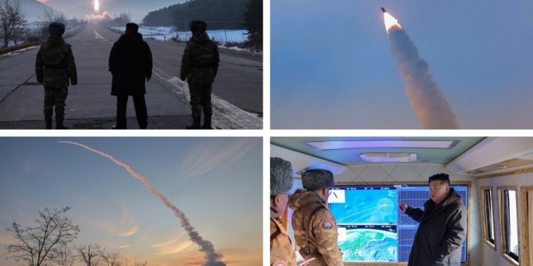 North Korea launches hypersonic missile (PHOTOS)