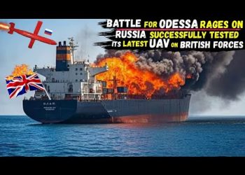RUSSIA’s Latest UAV S-71 ‘MONOCHROME’ for the First Time Destroyed a British Vessel in ODESSA Port