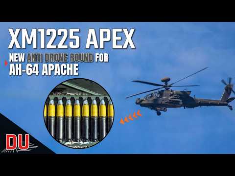 How AH-64 Apache is being turned into drone killer with ‘XM1225 APEX’ round ?
