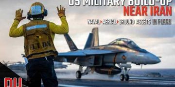 How elaborate is US military build-up near Iran ?