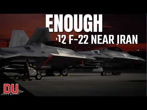 Why 12 F-22 Raptors can crush entire Iranian Air Force ?