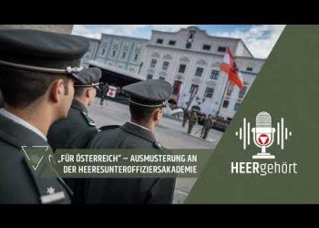#39 HEERgehört – „Für Österreich“ – Ausmusterung an der Heeresunteroffiziersakademie