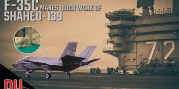 How F-35C from USS Abraham Lincoln smoked Iranian Shahed-139 in the Arabian Sea ?