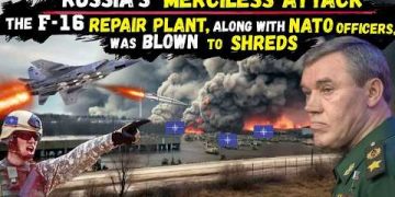 MiG-31 Strike Fighters Wiped Out a Group of Elite NATO Military Specialists at the F-16 Repair Plant