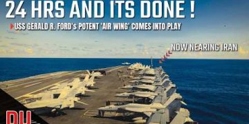 How much damage can USS Gerald R. Ford inflict on Iran in 24 hrs ?