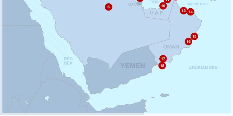 America’s Gulf war machine: What we know about the US military network in the Middle East