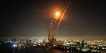 Iranian drone intercepted over Dubai UAE March 2026 Operation Epic Fury