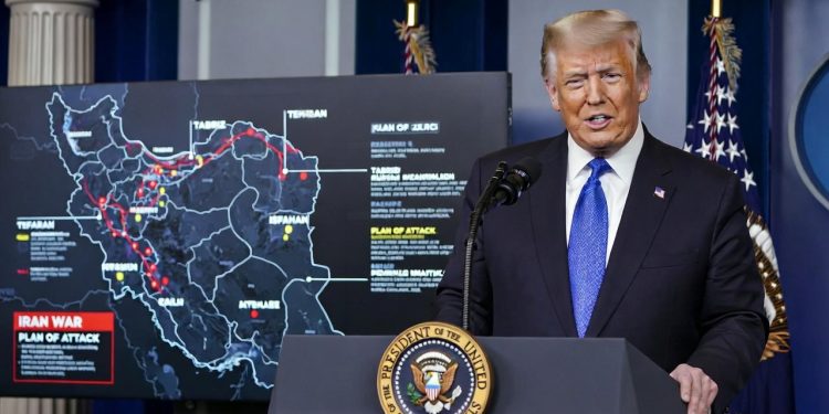 U.S. President Trump at White House March 6 2026 demanding Iran unconditional surrender as Operation Epic Fury enters Phase 2