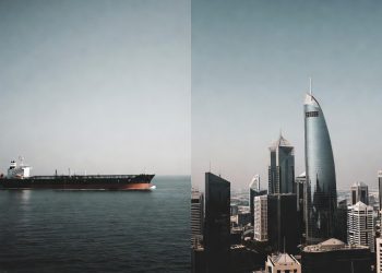 Tankers waiting Iran strikes dubai airport gulf banks become targets