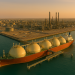 QatarEnergy LNG tanker at Ras Laffan industrial facility Qatar following Iranian strikes March 2026