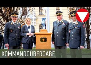 Kommandoübergabe an der Landesverteidigungsakademie