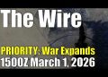 The Wire – March 1, 2026 – Priority