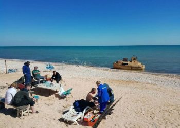 One dead after Ukrainian drone attacked grain vessel in Azov sea – official