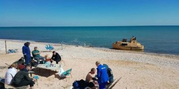 One dead after Ukrainian drone attacked grain vessel in Azov sea – official