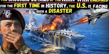 The WORLD is SHOCKED by the FAMINE that struck the U.S. Army and by TWO burned US Aircraft Carriers