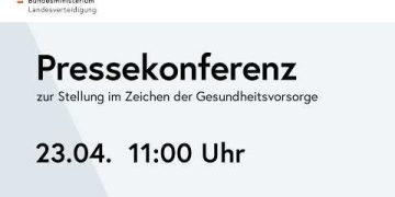 Pressekonferenz zur Stellung im Zeichen der Gesundheitsvorsorge