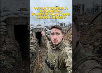 What does a modern fortification look like?