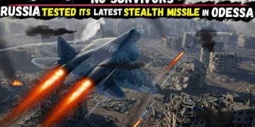 Su-57M for the First Time Attacked a U.S. Marine Terminal using the Latest Missile S-71K ‘CARPET’