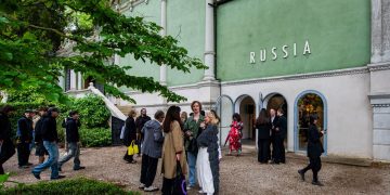 Russian pavilion opens at Venice Biennale despite sanctions and protests