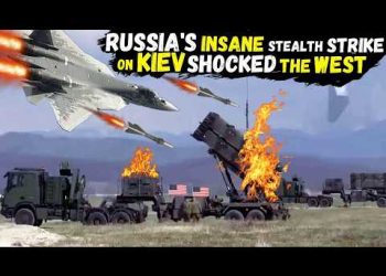 Russian Su-57 wiped out a group of U.S. servicemen along with the PATRIOT Missile System in KIEV