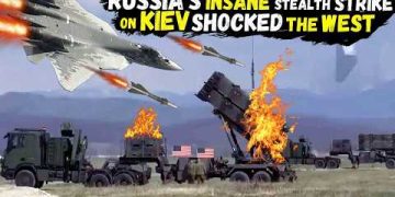 Russian Su-57 wiped out a group of U.S. servicemen along with the PATRIOT Missile System in KIEV