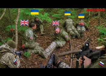An ELITE group of British and Ukrainian Saboteurs conducted a RAID on Russian Positions: BIG MISTAKE