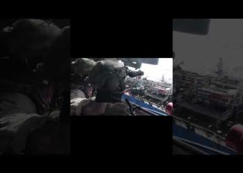 U.S. Marines prevent breach of blockade by boarding Iranian-flagged oil tanker M/T Celestial Sea !
