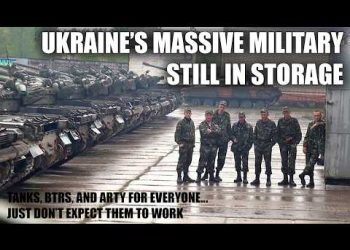 The Total Remaining Ukrainian Military Vehicle Storage